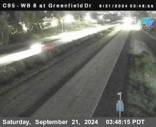 WB 8 at Greenfield Street