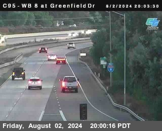 WB 8 at Greenfield Street