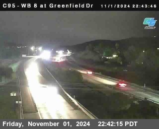 WB 8 at Greenfield Street