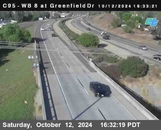 WB 8 at Greenfield Street