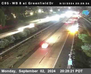 WB 8 at Greenfield Street