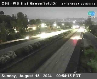 WB 8 at Greenfield Street