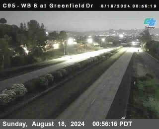 WB 8 at Greenfield Street