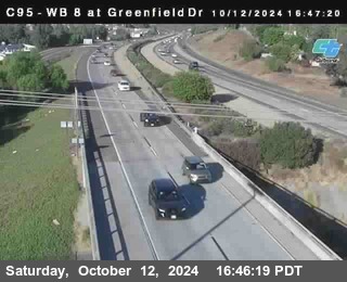 WB 8 at Greenfield Street