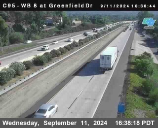 WB 8 at Greenfield Street