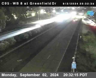 WB 8 at Greenfield Street