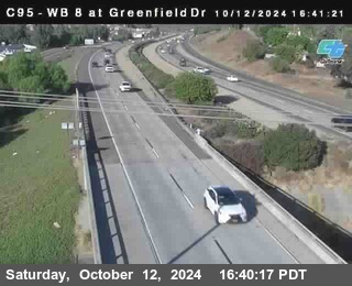 WB 8 at Greenfield Street