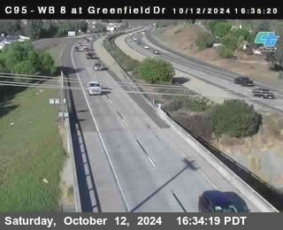 WB 8 at Greenfield Street