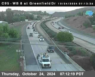 WB 8 at Greenfield Street