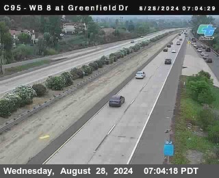 WB 8 at Greenfield Street