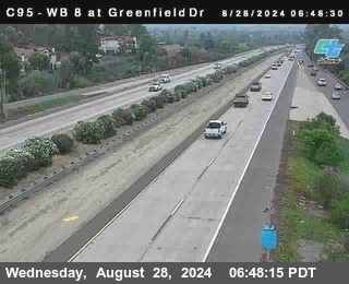 WB 8 at Greenfield Street