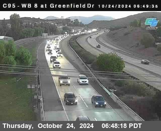 WB 8 at Greenfield Street