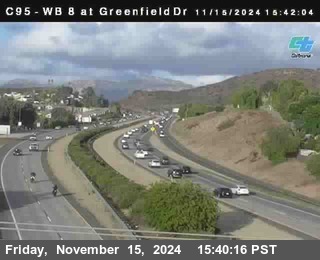 WB 8 at Greenfield Street