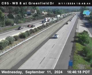 WB 8 at Greenfield Street