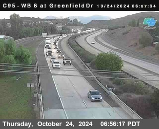 WB 8 at Greenfield Street