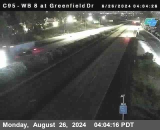 WB 8 at Greenfield Street