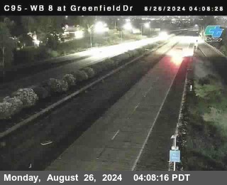 WB 8 at Greenfield Street