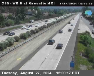 WB 8 at Greenfield Street