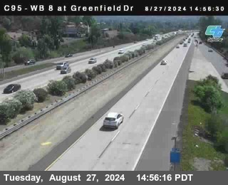 WB 8 at Greenfield Street