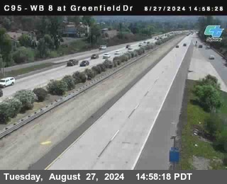 WB 8 at Greenfield Street