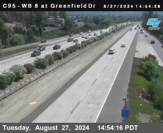 WB 8 at Greenfield Street