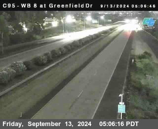 WB 8 at Greenfield Street