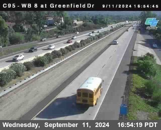 WB 8 at Greenfield Street