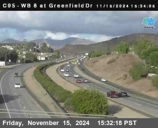 WB 8 at Greenfield Street