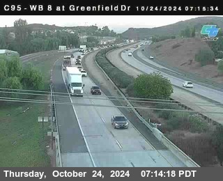 WB 8 at Greenfield Street