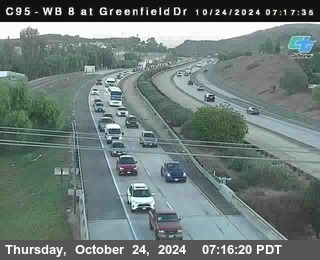 WB 8 at Greenfield Street