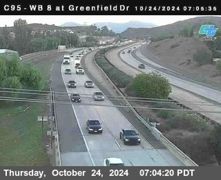 WB 8 at Greenfield Street