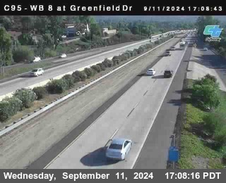 WB 8 at Greenfield Street