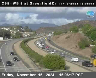 WB 8 at Greenfield Street