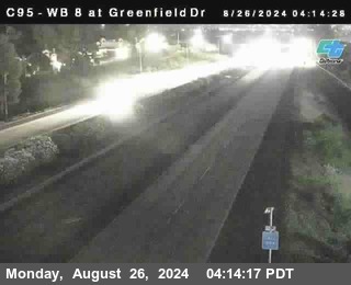 WB 8 at Greenfield Street