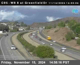 WB 8 at Greenfield Street