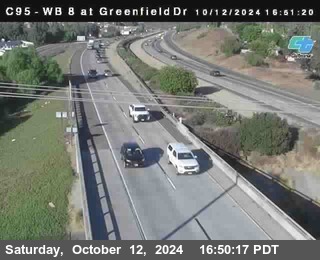 WB 8 at Greenfield Street