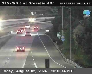 WB 8 at Greenfield Street