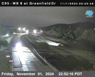 WB 8 at Greenfield Street