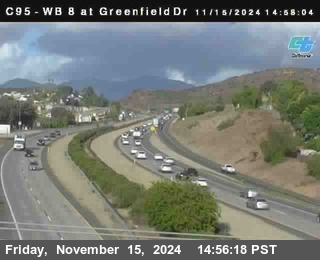 WB 8 at Greenfield Street