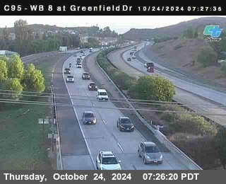 WB 8 at Greenfield Street