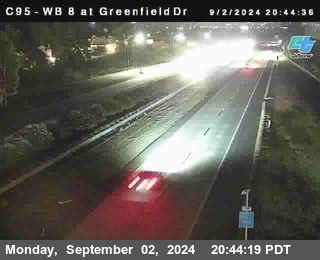 WB 8 at Greenfield Street