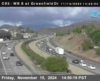 WB 8 at Greenfield Street