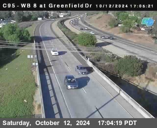 WB 8 at Greenfield Street