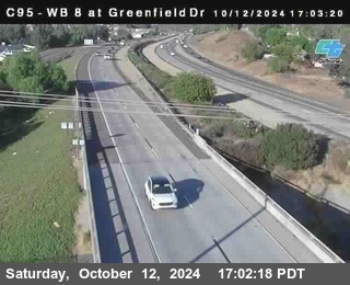 WB 8 at Greenfield Street