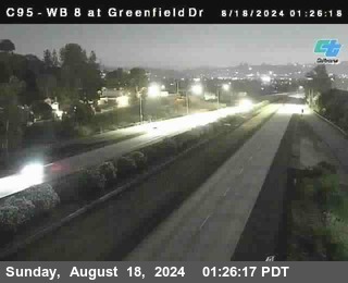 WB 8 at Greenfield Street