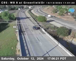 WB 8 at Greenfield Street