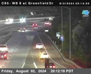 WB 8 at Greenfield Street