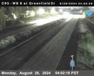 WB 8 at Greenfield Street