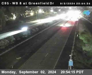 WB 8 at Greenfield Street