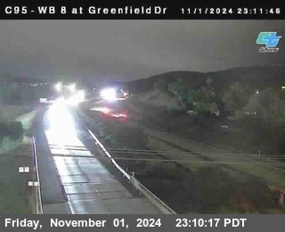 WB 8 at Greenfield Street